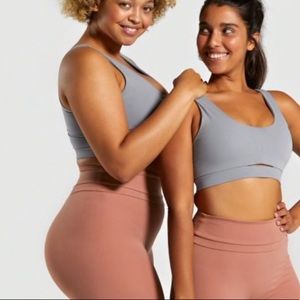 Whitney X Gymshark grey bra